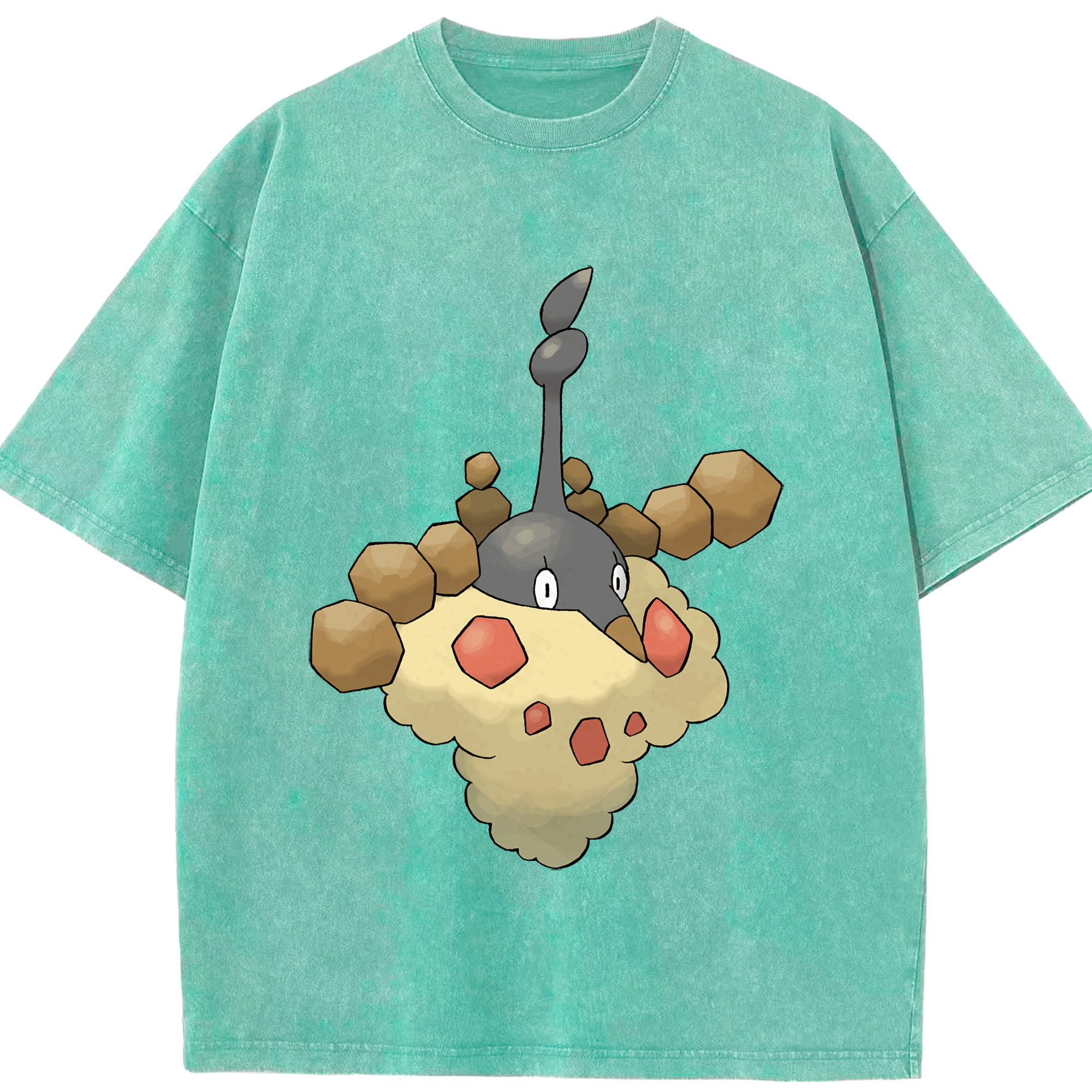（画像用） ポケットモンスター Pokémon 綿100% ヴィンテージ風 半袖Tシャツ（フロントプリント）